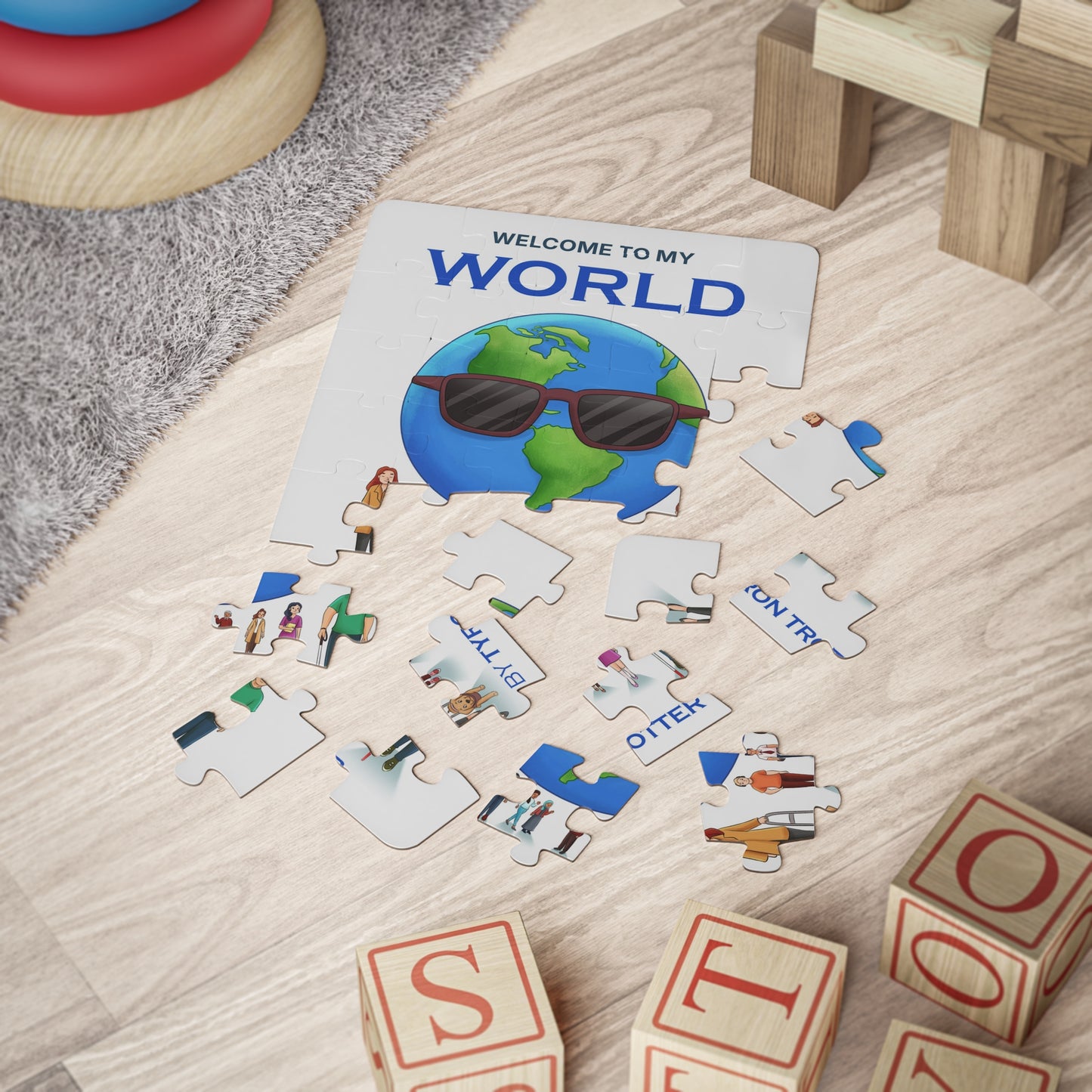 Welcome to my World  Kids' Puzzle, 30-Piece