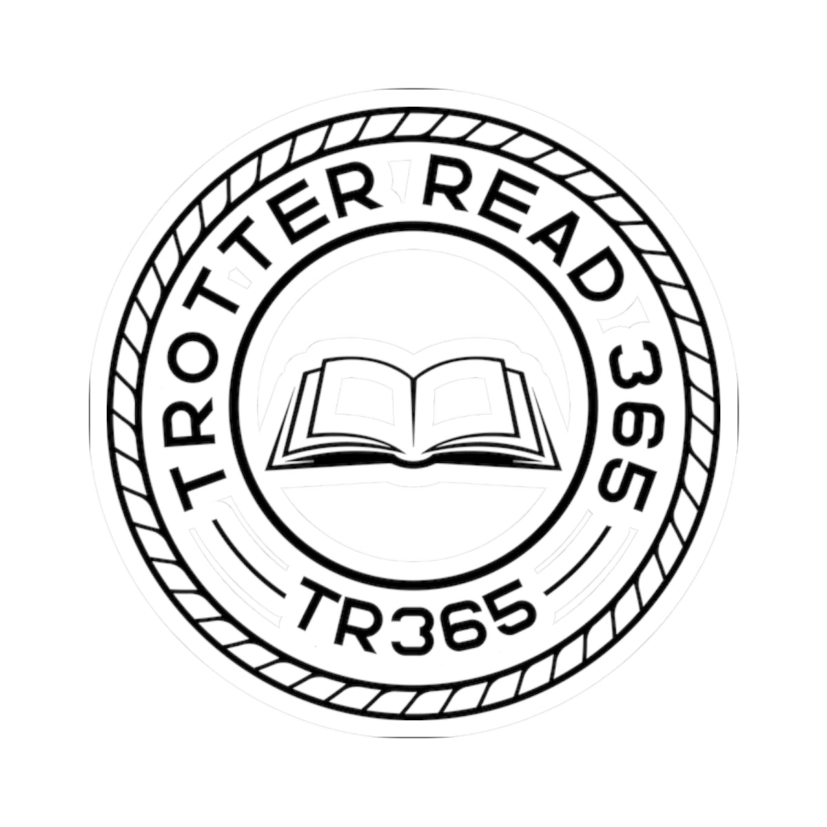 TrotterRead365 Kiss-Cut Stickers