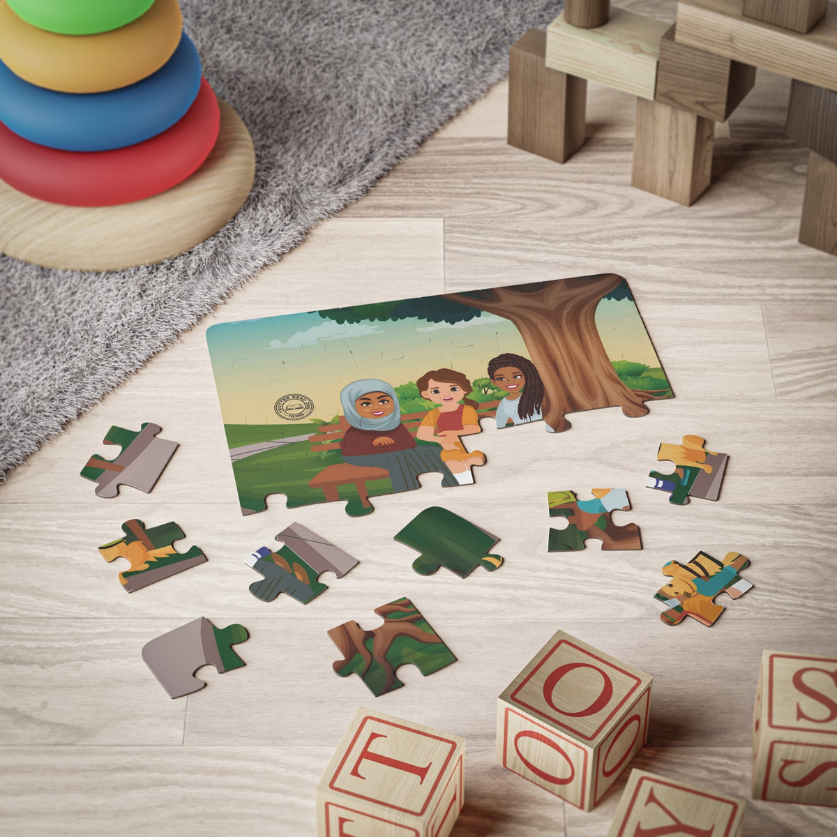 Welcome to My World Friendship — 30‑Piece Kids Puzzle