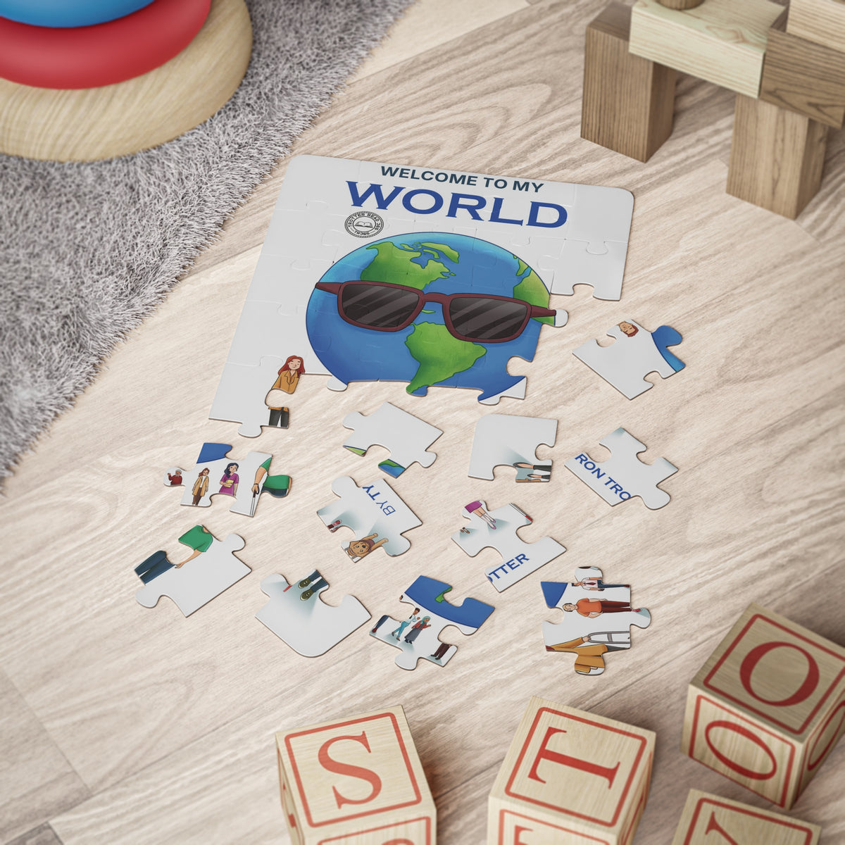 Welcome to My World 30-Piece Kids Puzzle